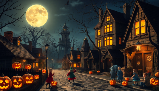 Celebrating the History and Traditions of Halloween Month - Atractiv Big Size Label