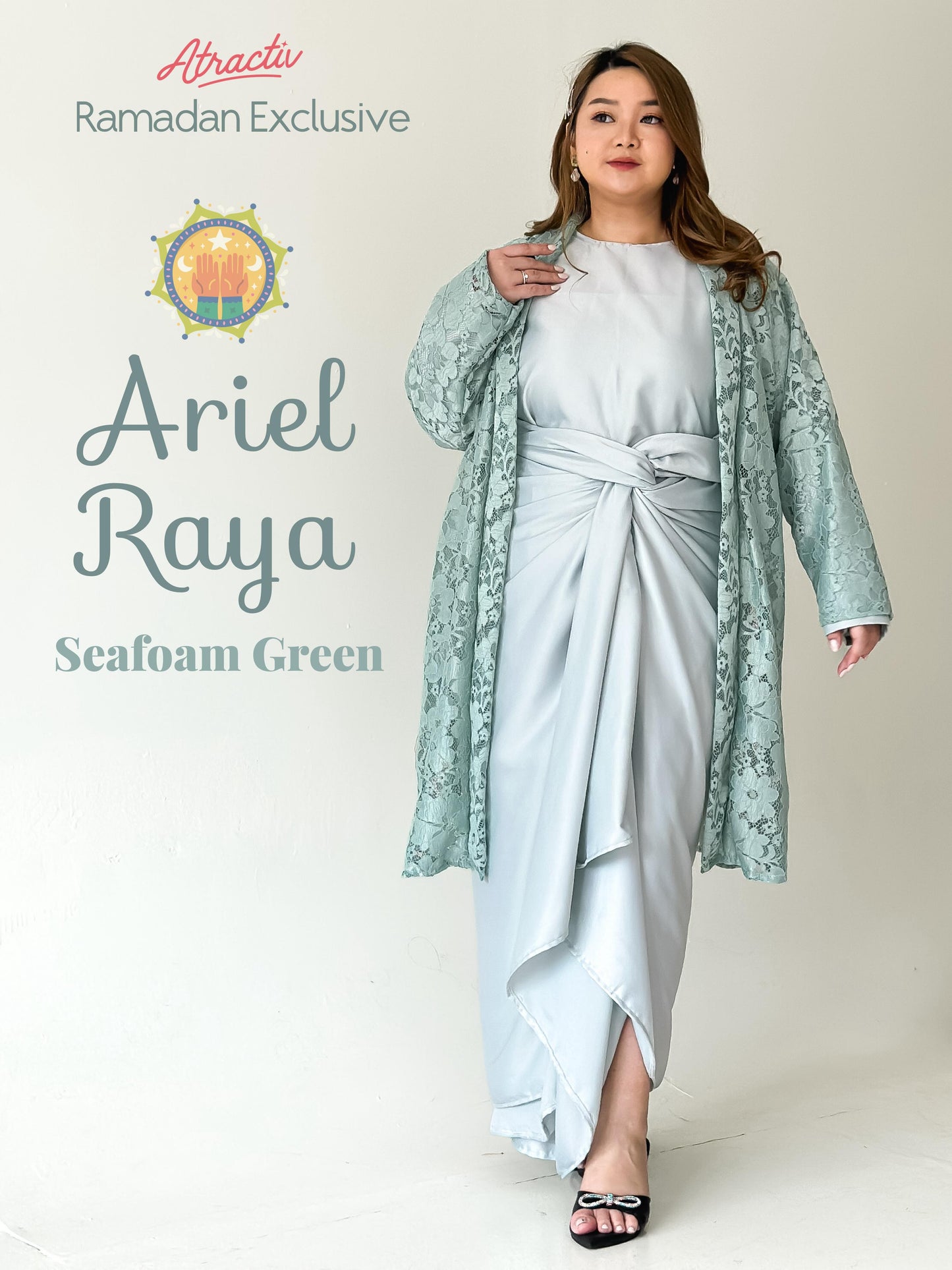 Gamis Raya Ariel Atractiv
