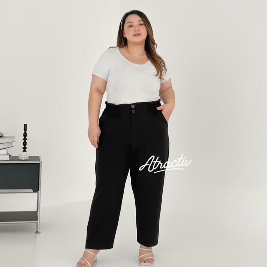 Celana Pauline Hitam ATRACTIV - Atractiv Big Size Label