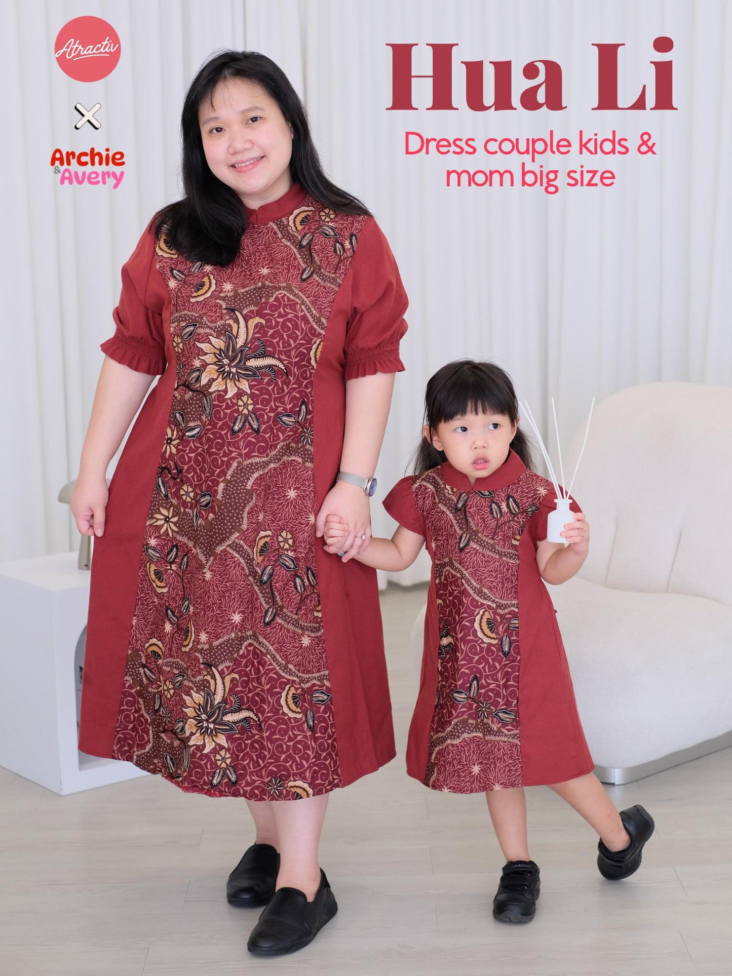 Dress Huali Imlek Anak ATRACTIV x ArchieAvery