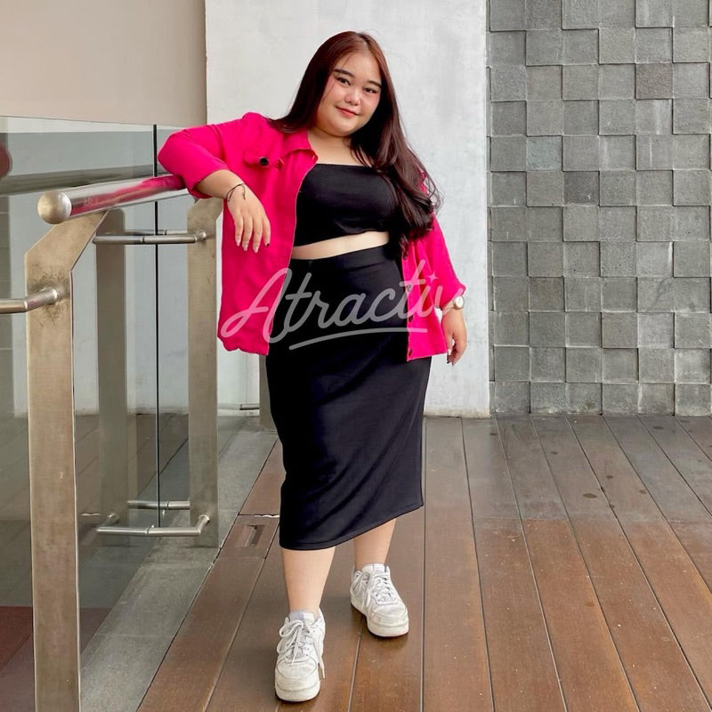 Rok Span Hitam Atractiv