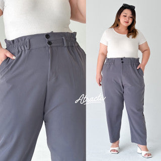 Celana Pauline Grey ATRACTIV - Atractiv Big Size Label
