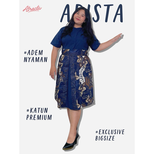 Dress Batik- Midi Adista Arini ATRACTIV
