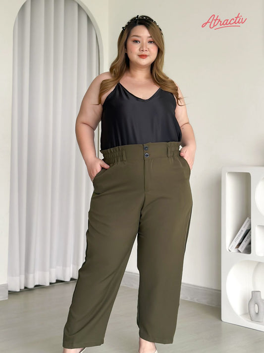 Celana Pauline Army ATRACTIV - Atractiv Big Size Label