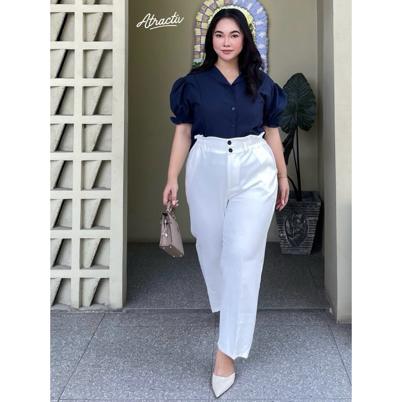 Celana Pauline Putih ATRACTIV