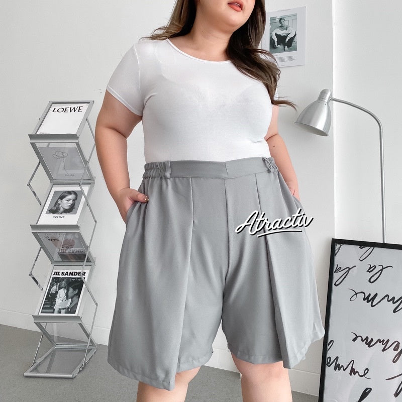 Celana Pendek Flare Atractiv - Atractiv Big Size Label