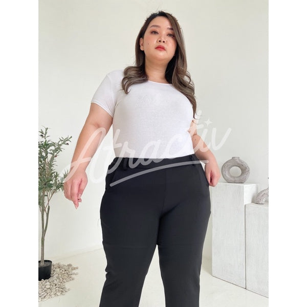Celana Delia Hitam Atractiv - Atractiv Big Size Label