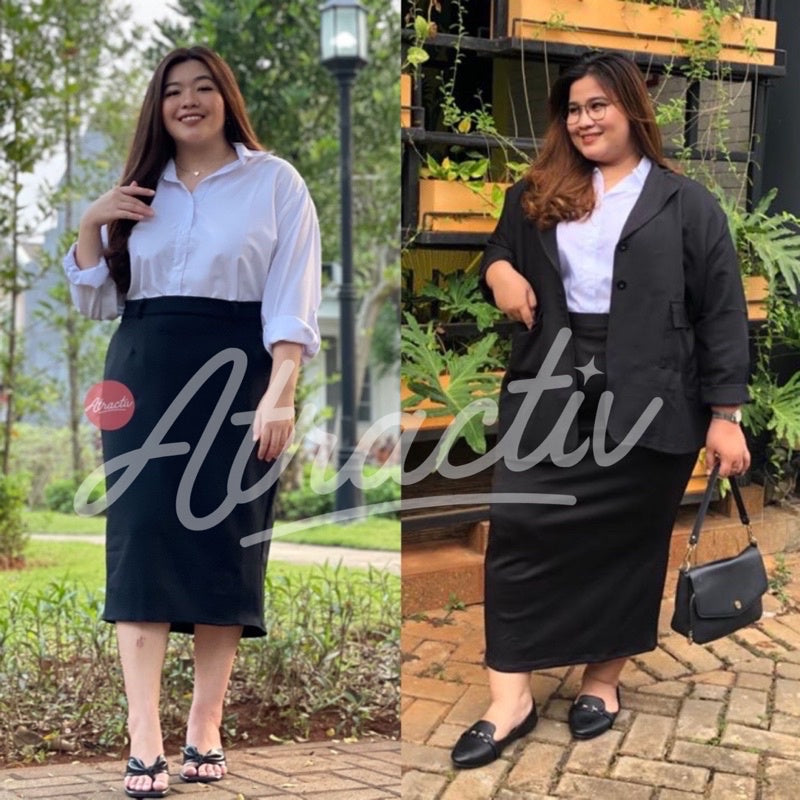 Rok Span Hitam Atractiv