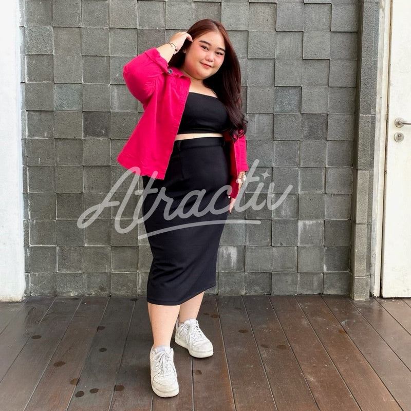 Rok Span Hitam Atractiv
