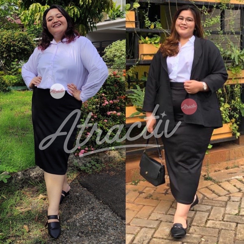 Rok Span Hitam Atractiv