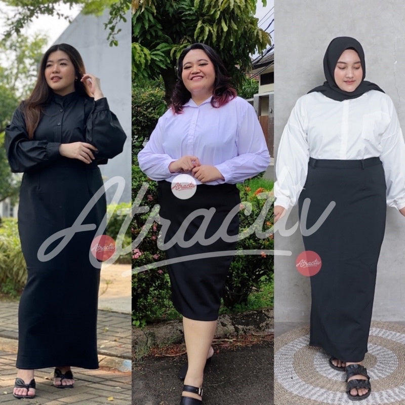 Rok Span Hitam Atractiv