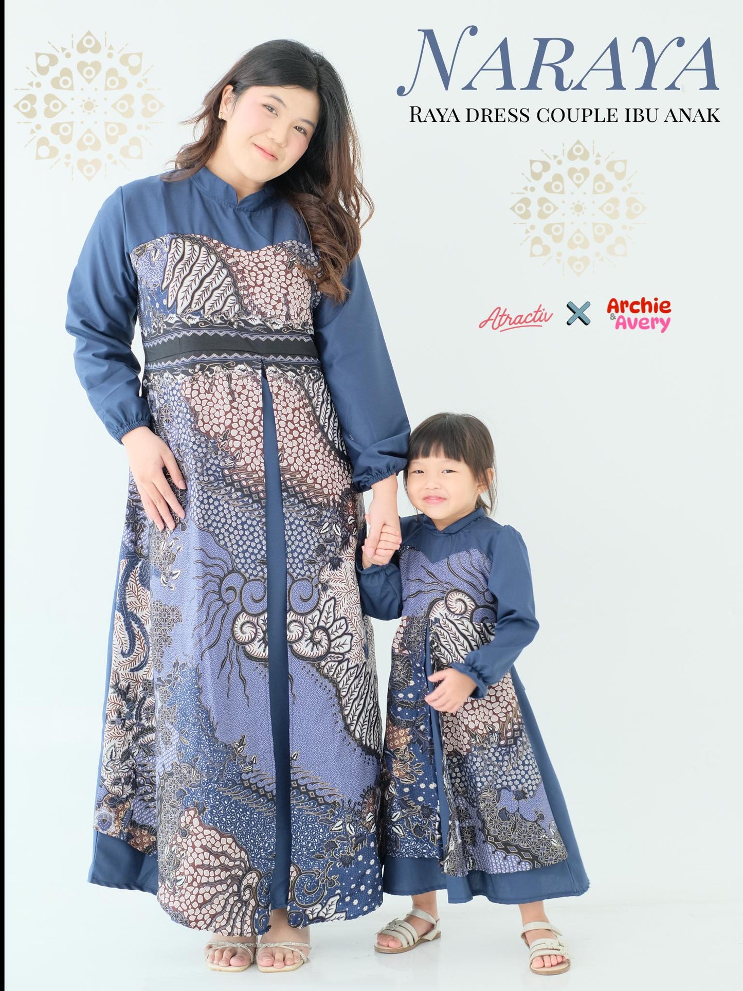 Gamis Batik Anak Naraya ATRACTIV