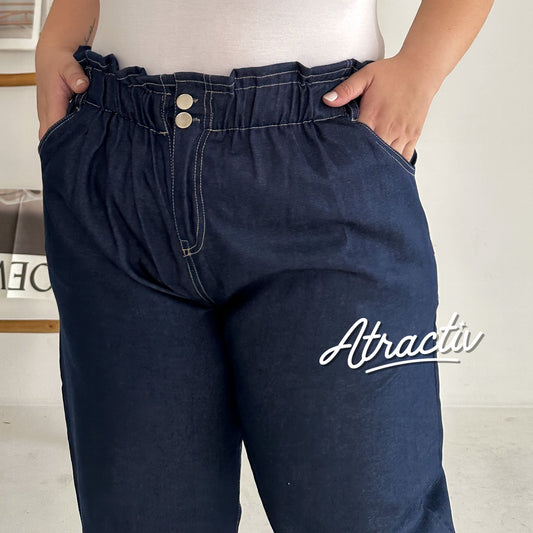 Celana Jeans Edith Navy ATRACTIV