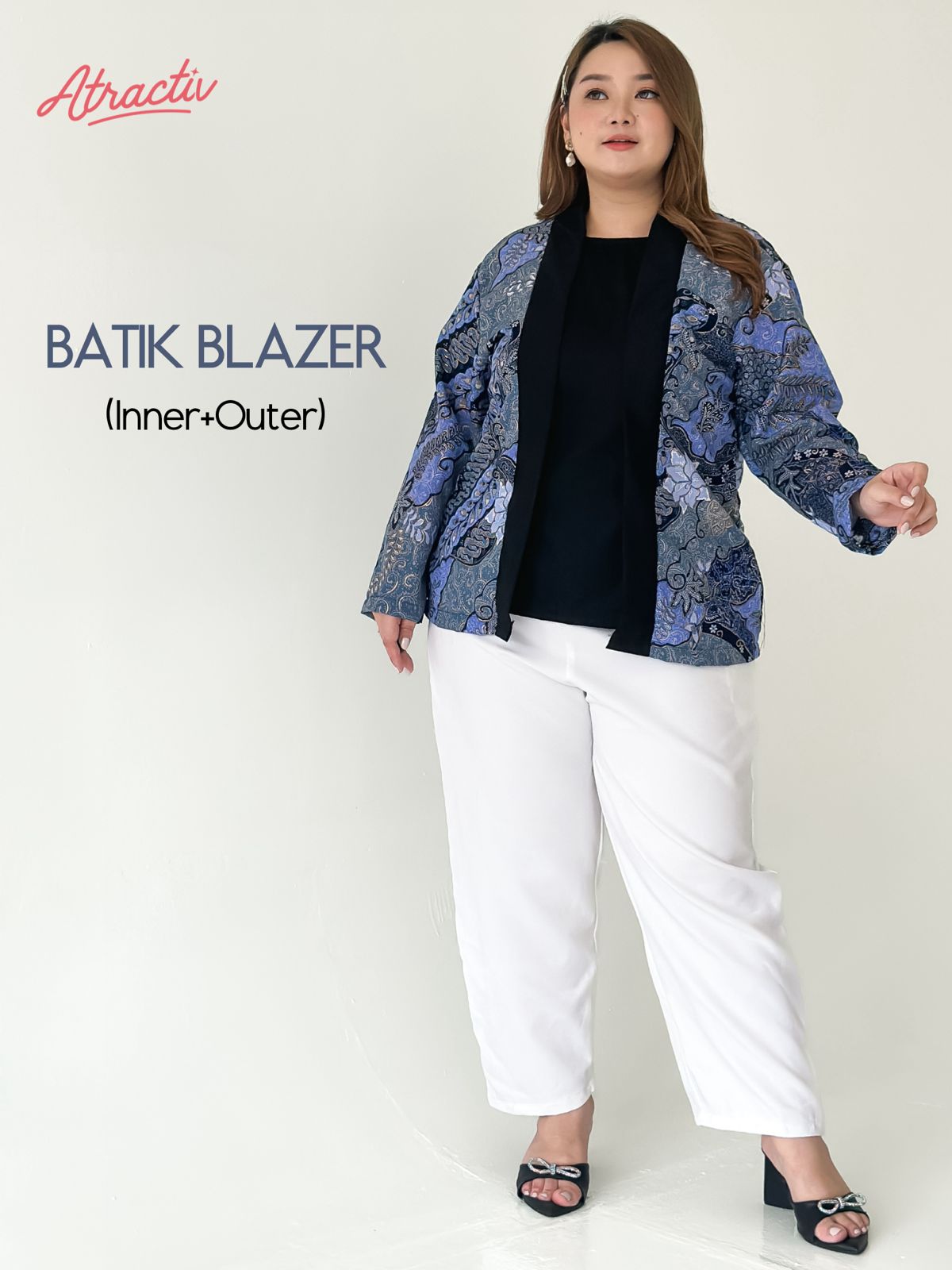 Blazer Batik Topas ATRACTIV