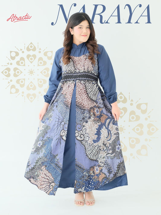 Gamis Batik Naraya ATRACTIV