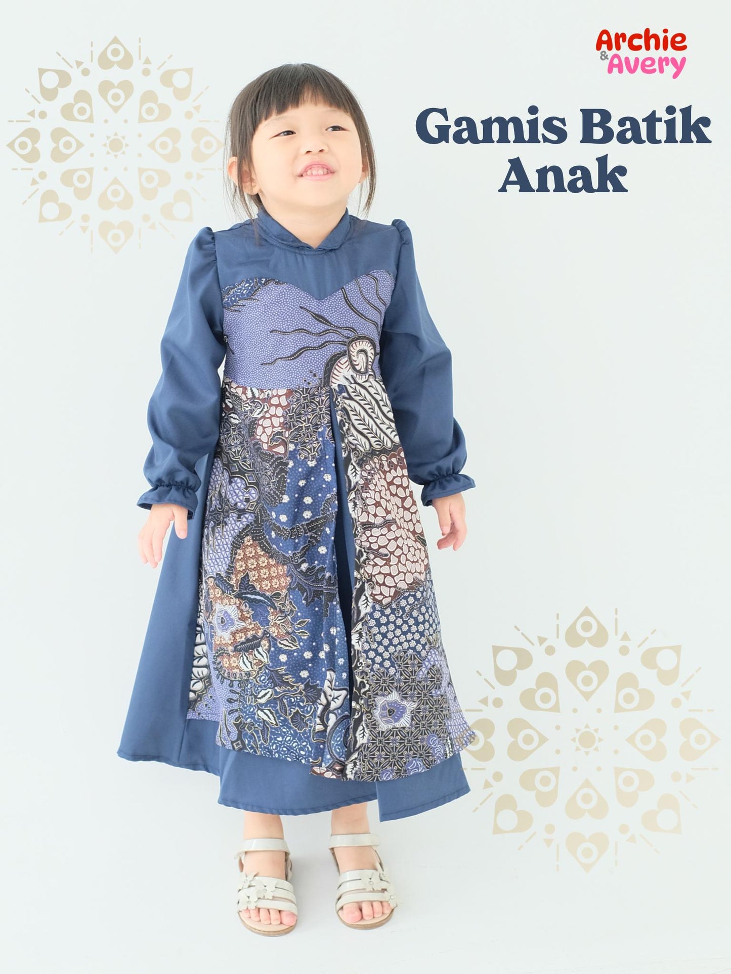 Gamis Batik Anak Naraya ATRACTIV