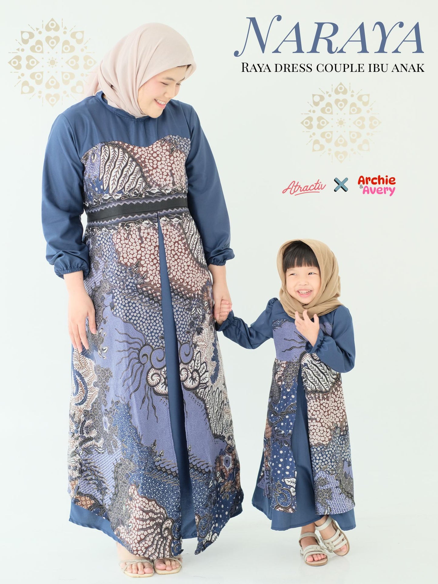 Gamis Batik Anak Naraya ATRACTIV