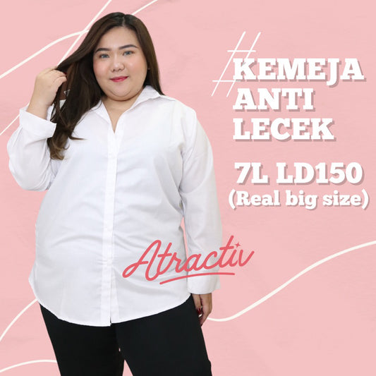 Kemeja Anti Lecek Warna Pink Atractiv