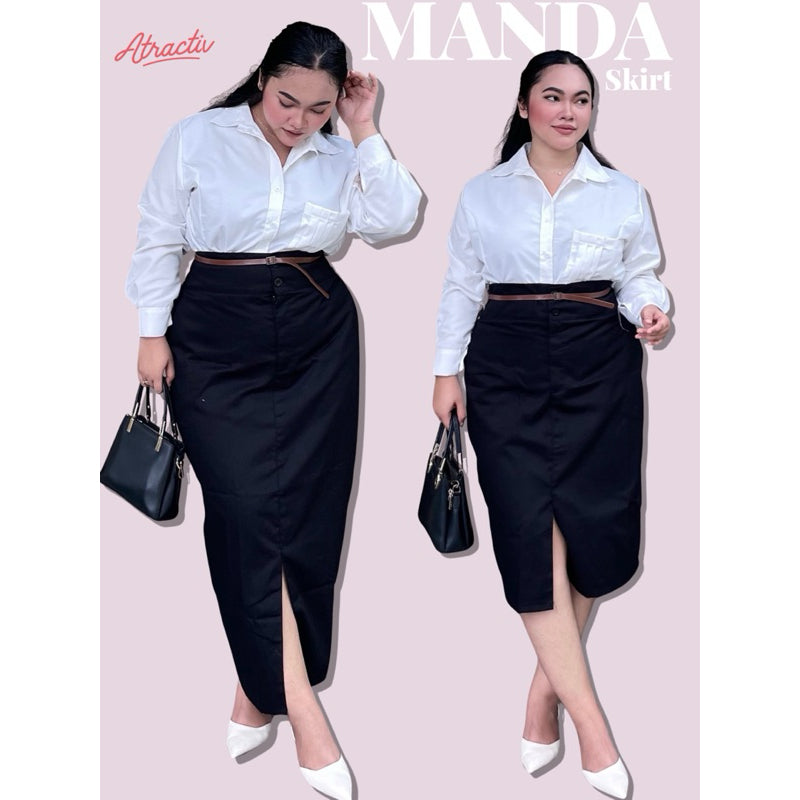 ATRACTIV Manda Slit Skirt
