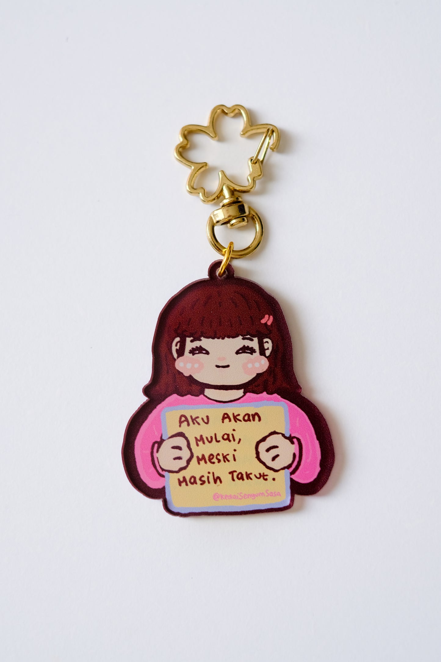 ATRACTIV x KedaiSenyumSasa Emotional Support Keychain