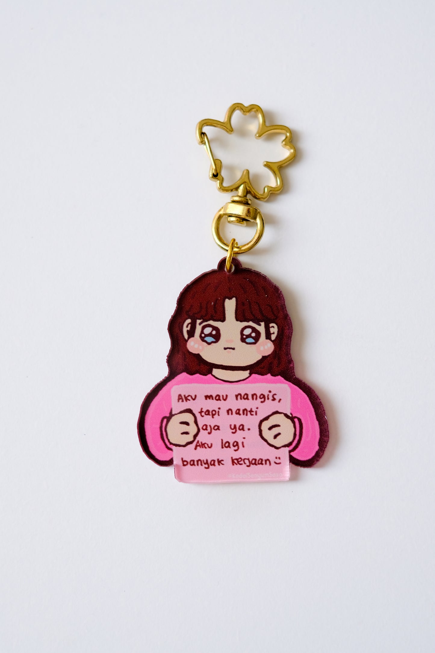 ATRACTIV x KedaiSenyumSasa Emotional Support Keychain