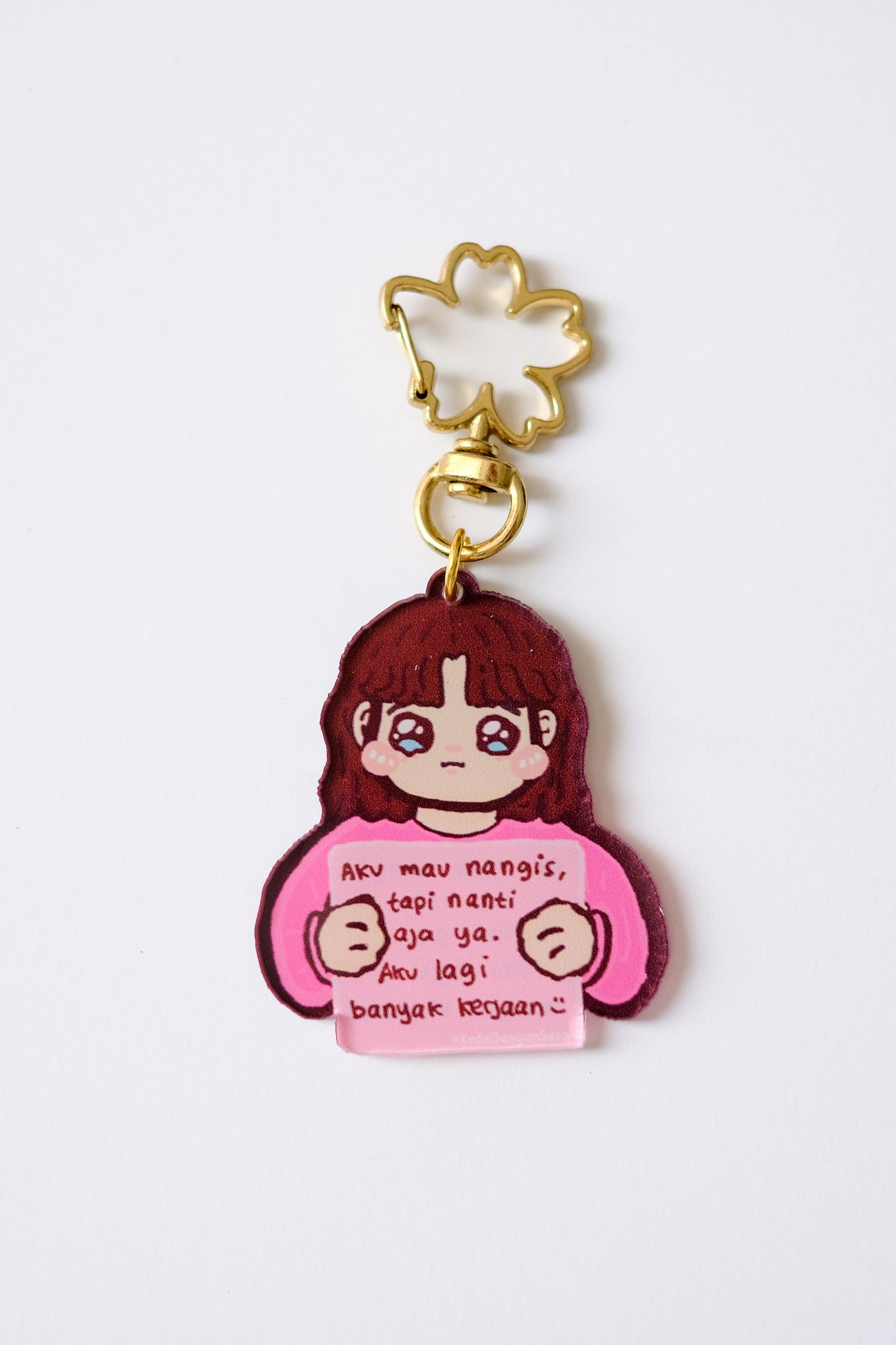 ATRACTIV x KedaiSenyumSasa Emotional Support Keychain