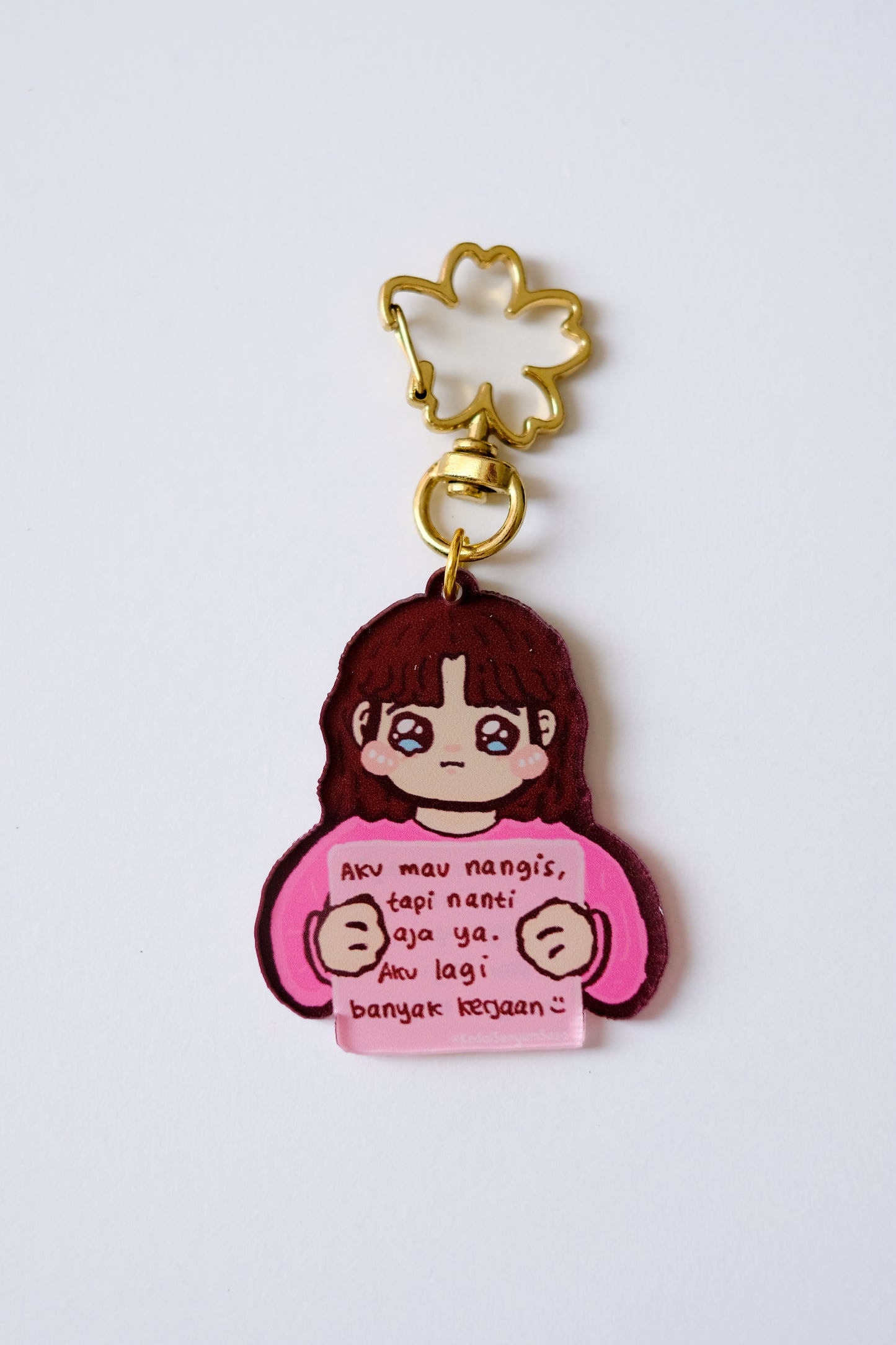 ATRACTIV x KedaiSenyumSasa Emotional Support Keychain