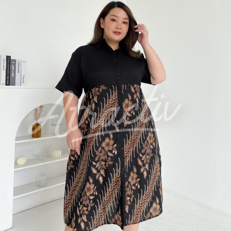 Batik Dress Pendek Atractiv